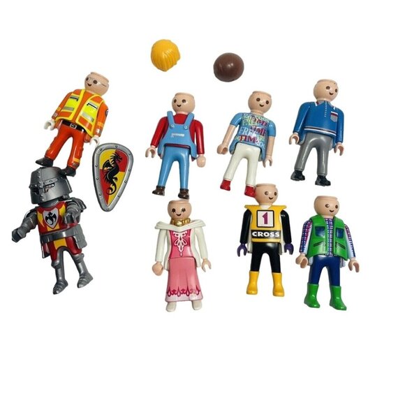 Lot Parts Only Play Mobil Figures Replacement Pieces - Picture 1 of 14